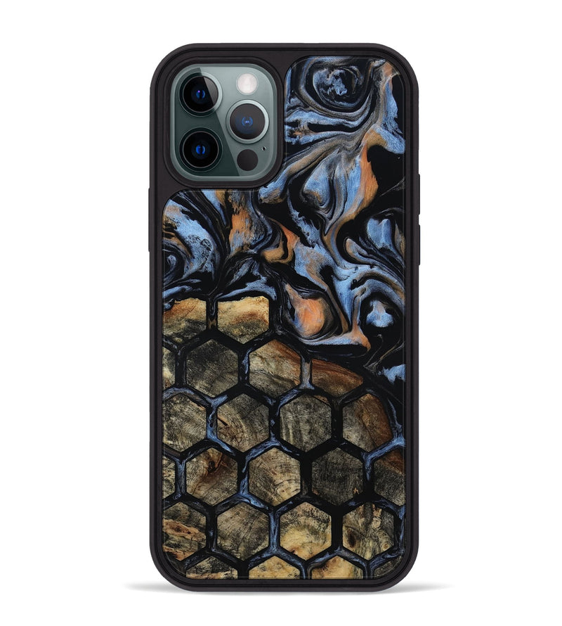 iPhone 12 Pro Max Wood Phone Case - Cason (Pattern, 817797)