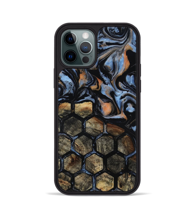 iPhone 12 Pro Wood Phone Case - Cason (Pattern, 817797)