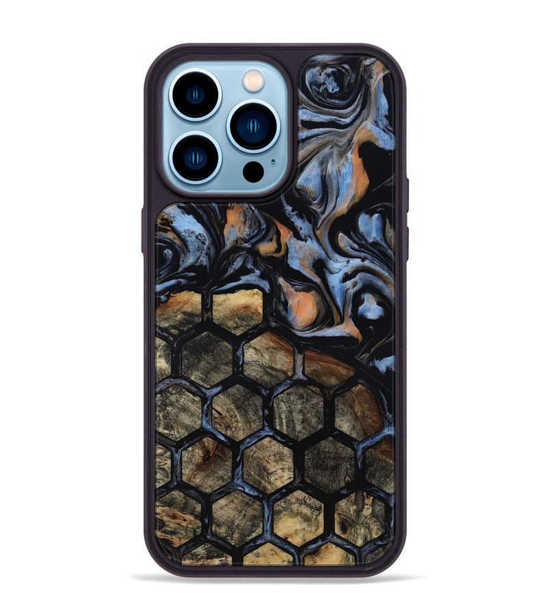 iPhone 14 Pro Max Wood Phone Case - Cason (Pattern, 817797)