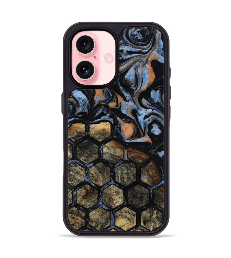 iPhone 16 Wood Phone Case - Cason (Pattern, 817797)