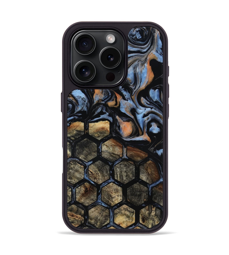 iPhone 16 Pro Wood Phone Case - Cason (Pattern, 817797)