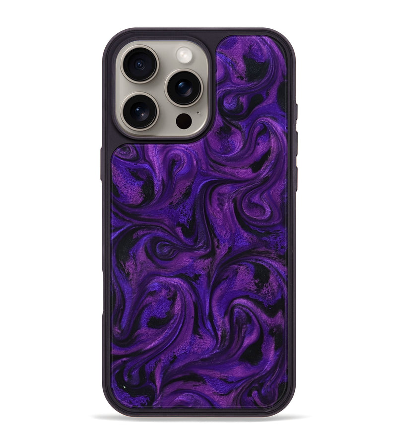iPhone 16 Pro Max ResinArt Phone Case - Shayne (Purple, 817805)