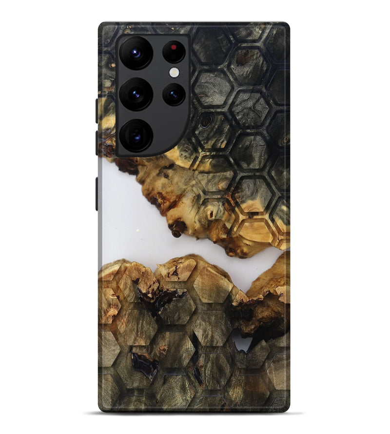 Galaxy S22 Ultra Wood Live Edge Phone Case - Gloria (Clear, 817822)