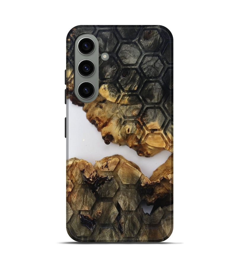 Galaxy S24 Wood Live Edge Phone Case - Gloria (Clear, 817822)