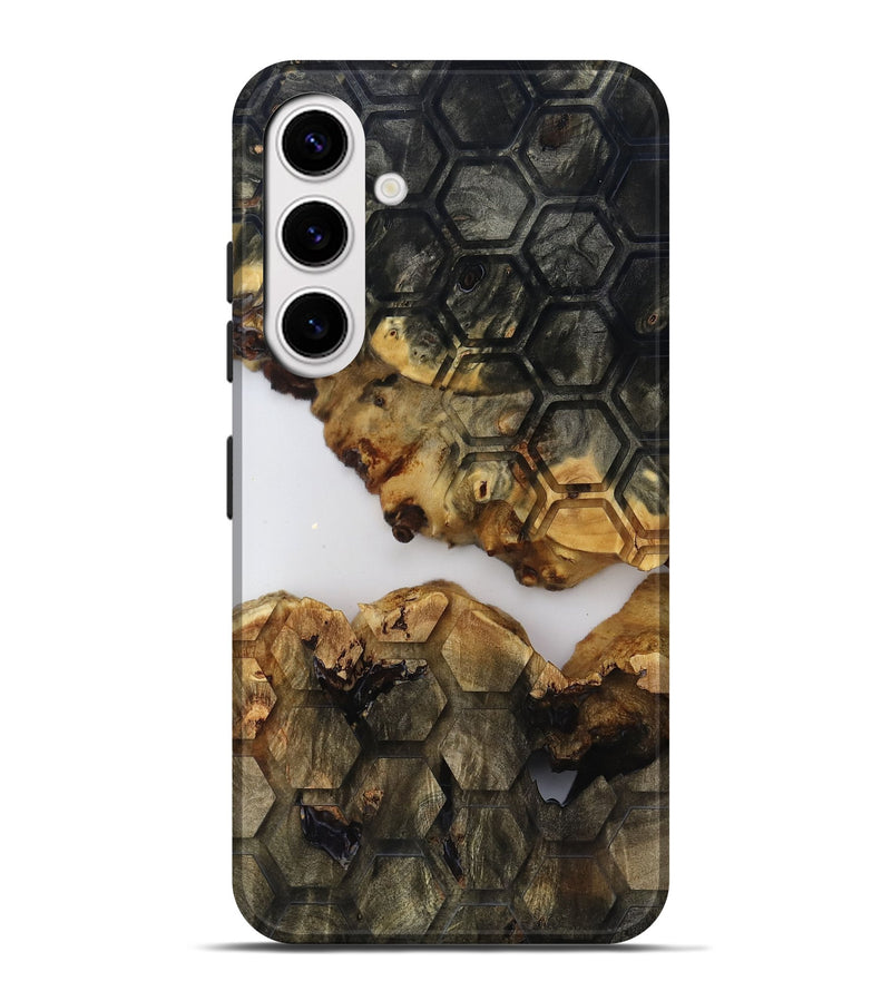 Galaxy S25 Plus Wood Live Edge Phone Case - Gloria (Clear, 817822)