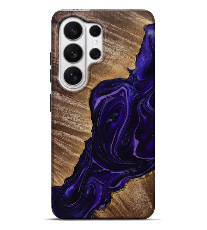 Galaxy S26 Ultra Wood Live Edge Phone Case - Milana (Purple, 817831)