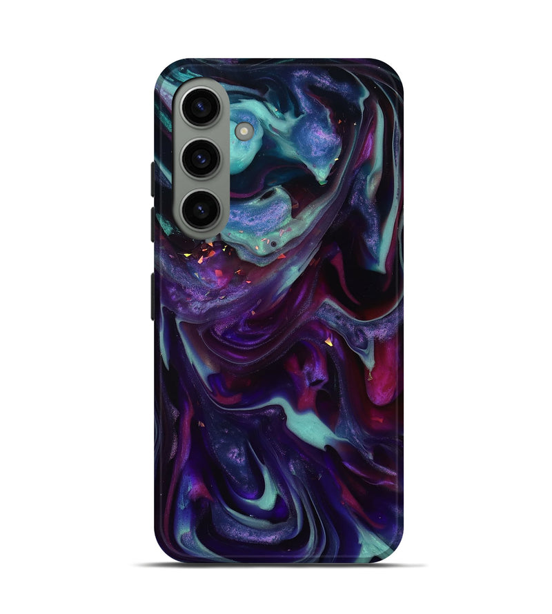 Galaxy S24 ResinArt Live Edge Phone Case - Kohen (Purple, 817834)