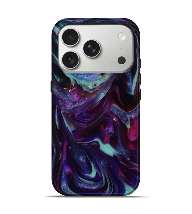 iPhone 17 Pro ResinArt Live Edge Phone Case - Kohen (Purple, 817834)