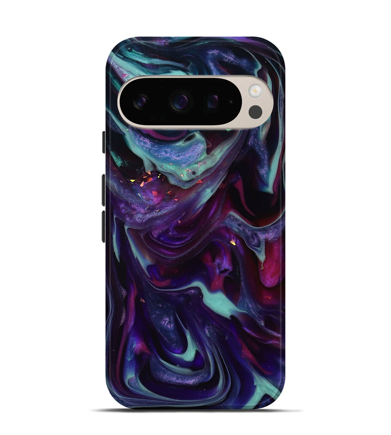 Pixel 10 Pro ResinArt Live Edge Phone Case - Kohen (Purple, 817834)