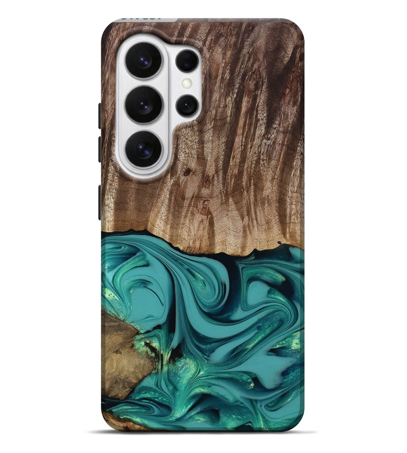 Galaxy S26 Ultra Wood Live Edge Phone Case - Braxton (Green, 817837)