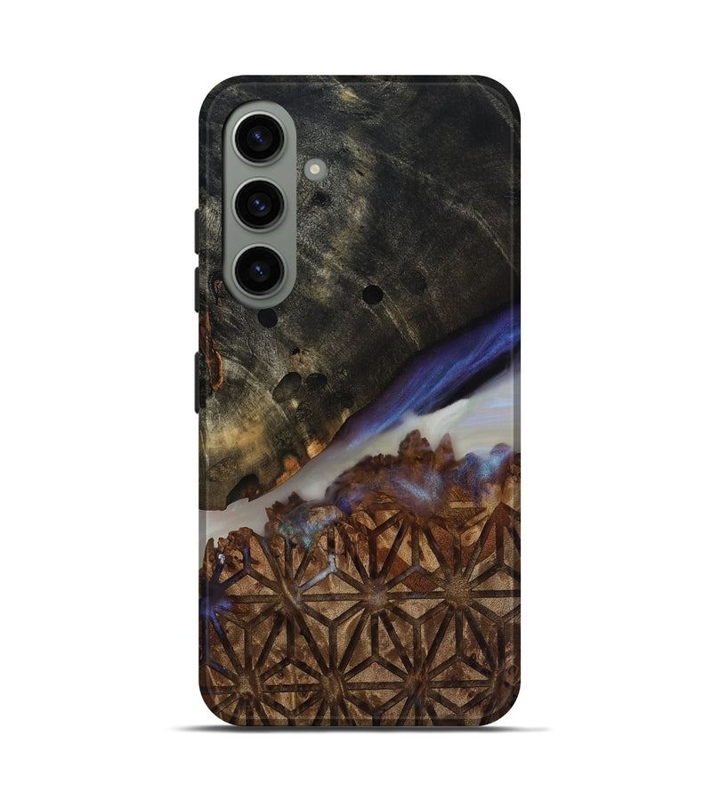 Galaxy S24 Wood Live Edge Phone Case - Kyrie (Clear, 817838)