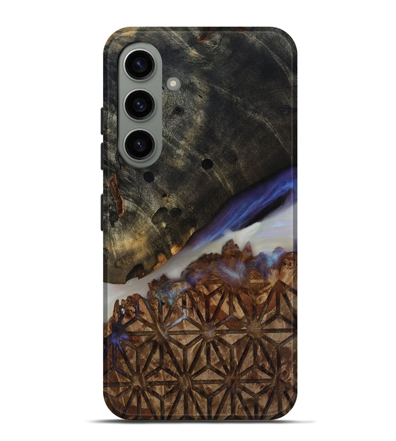 Galaxy S24 Plus Wood Live Edge Phone Case - Kyrie (Clear, 817838)