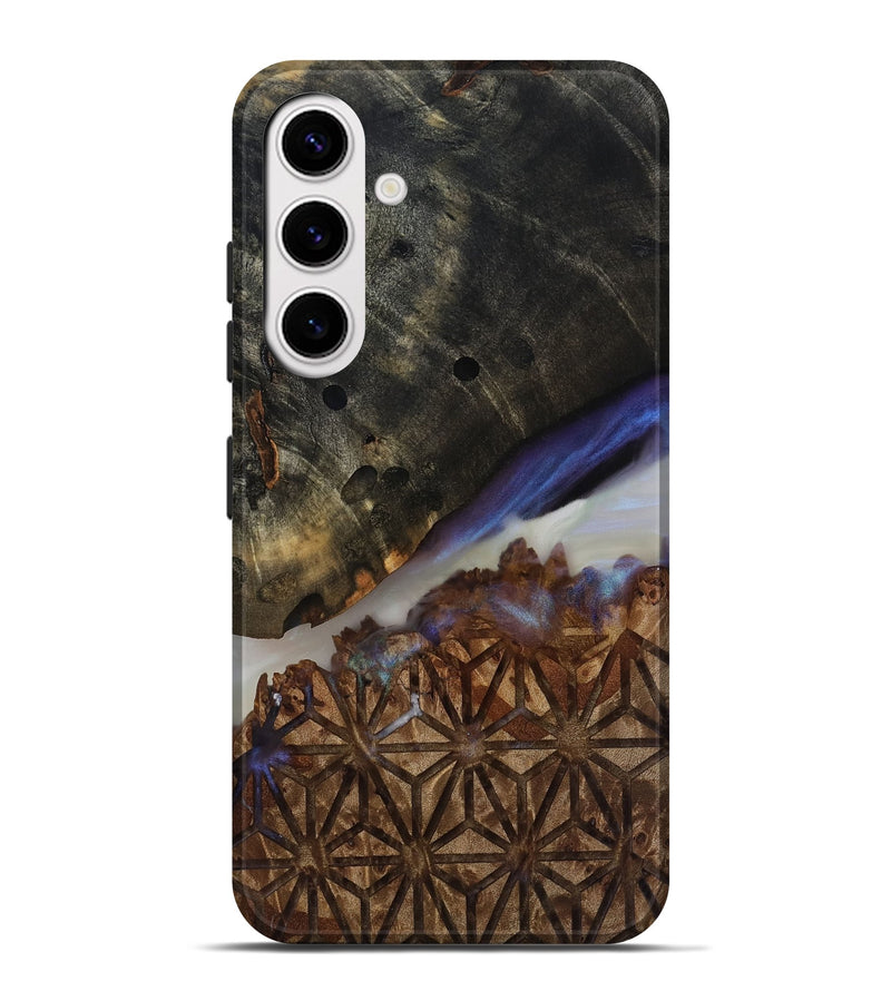 Galaxy S25 Plus Wood Live Edge Phone Case - Kyrie (Clear, 817838)