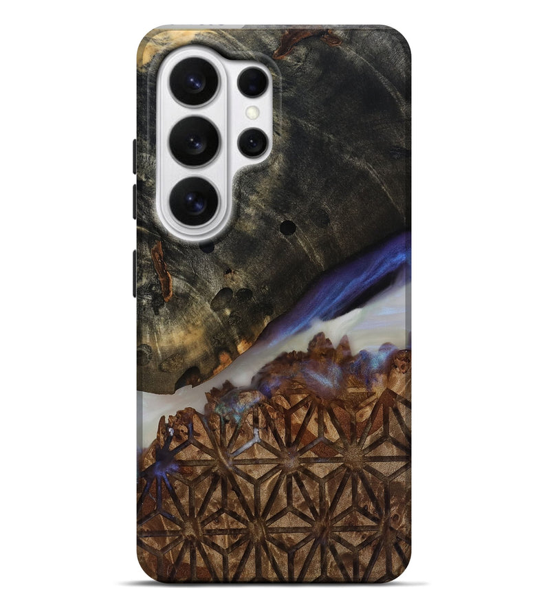 Galaxy S26 Ultra Wood Live Edge Phone Case - Kyrie (Clear, 817838)