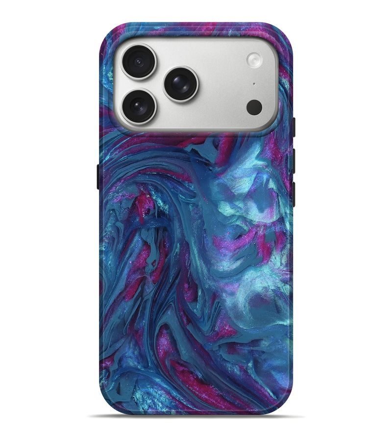 iPhone 17 Pro Max ResinArt Live Edge Phone Case - Loyal (Purple, 817844)
