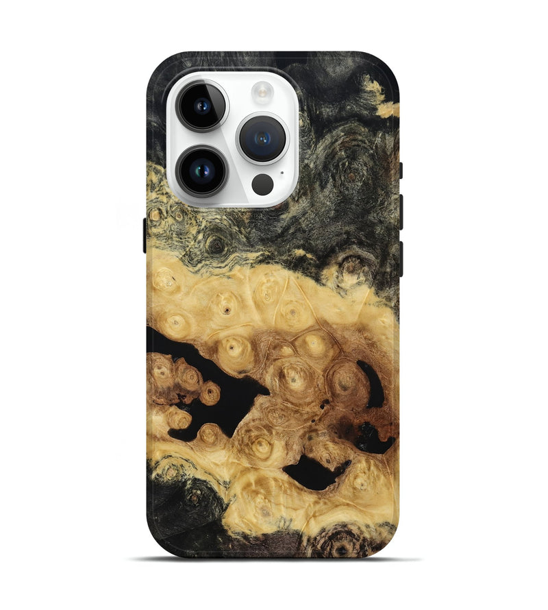 iPhone 15 Pro Wood Live Edge Phone Case - Audrina (Wood Burl, 817845)