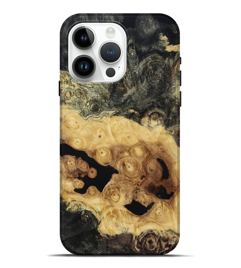 iPhone 15 Pro Max Wood Live Edge Phone Case - Audrina (Wood Burl, 817845)