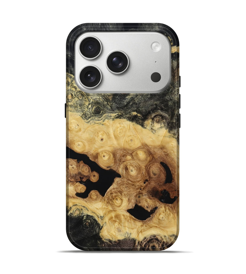 iPhone 17 Pro Wood Live Edge Phone Case - Audrina (Wood Burl, 817845)