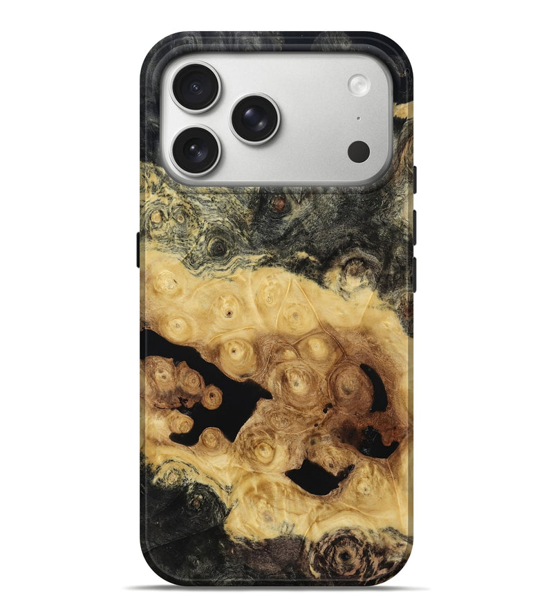 iPhone 17 Pro Max Wood Live Edge Phone Case - Audrina (Wood Burl, 817845)