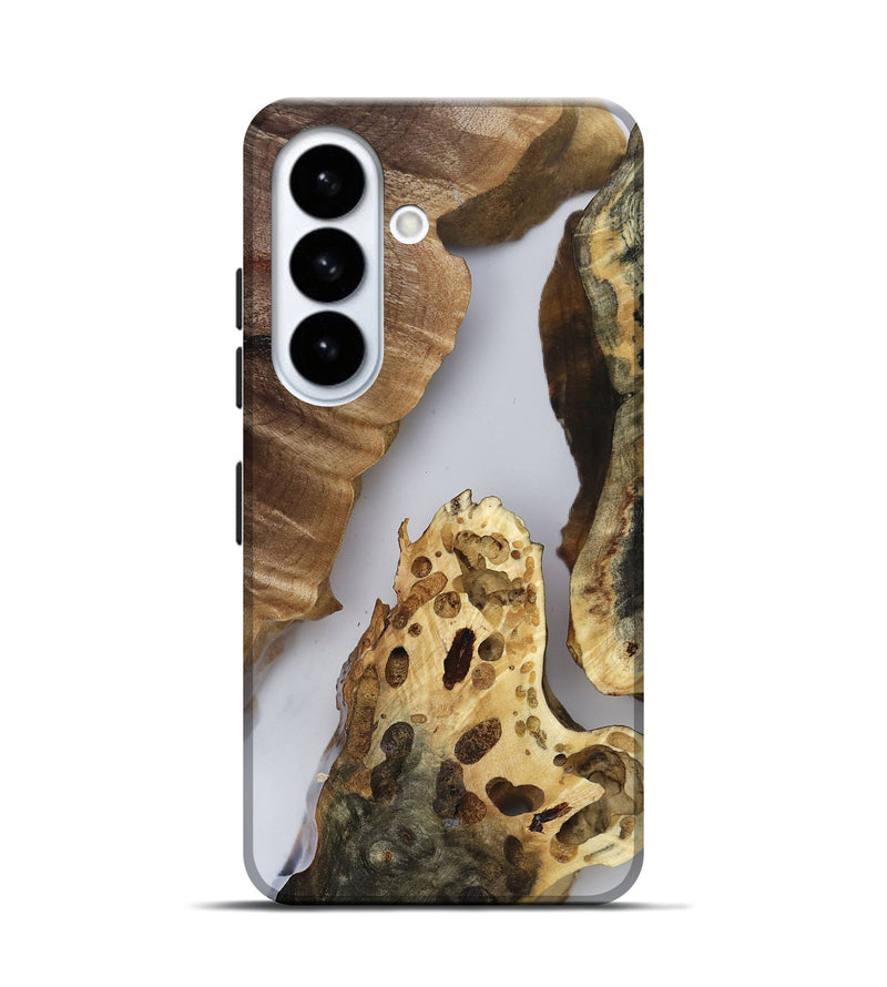 Galaxy S26 Wood Live Edge Phone Case - Juana (Clear, 817851)