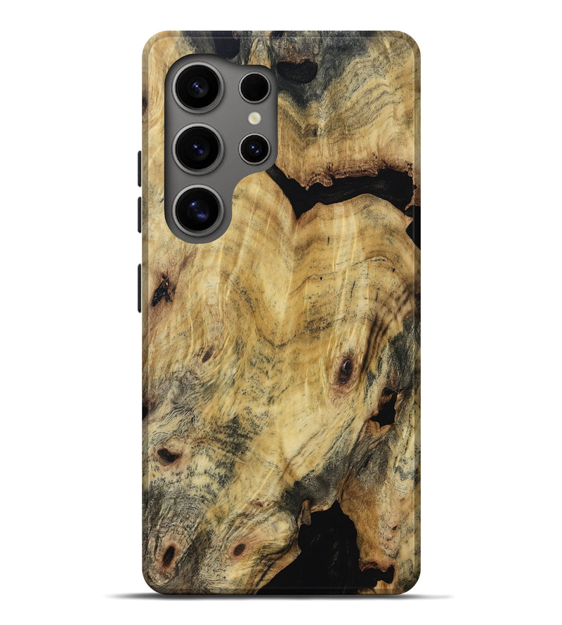 Galaxy S25 Ultra Wood Live Edge Phone Case - Thomas (Wood Burl, 817852)