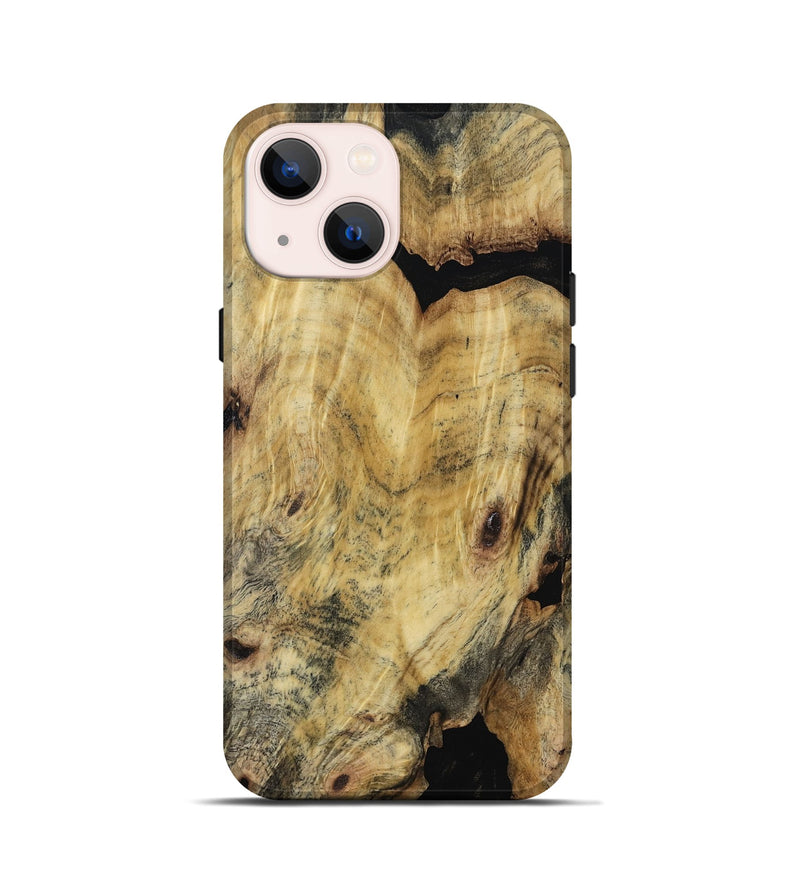 iPhone 13 mini Wood Live Edge Phone Case - Thomas (Wood Burl, 817852)
