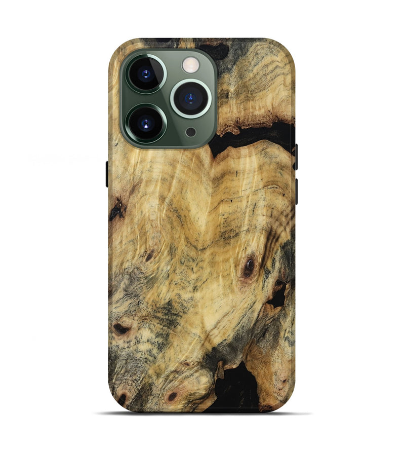 iPhone 13 Pro Wood Live Edge Phone Case - Thomas (Wood Burl, 817852)