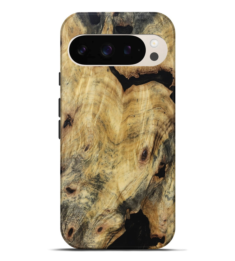 Pixel 10 Pro XL Wood Live Edge Phone Case - Thomas (Wood Burl, 817852)
