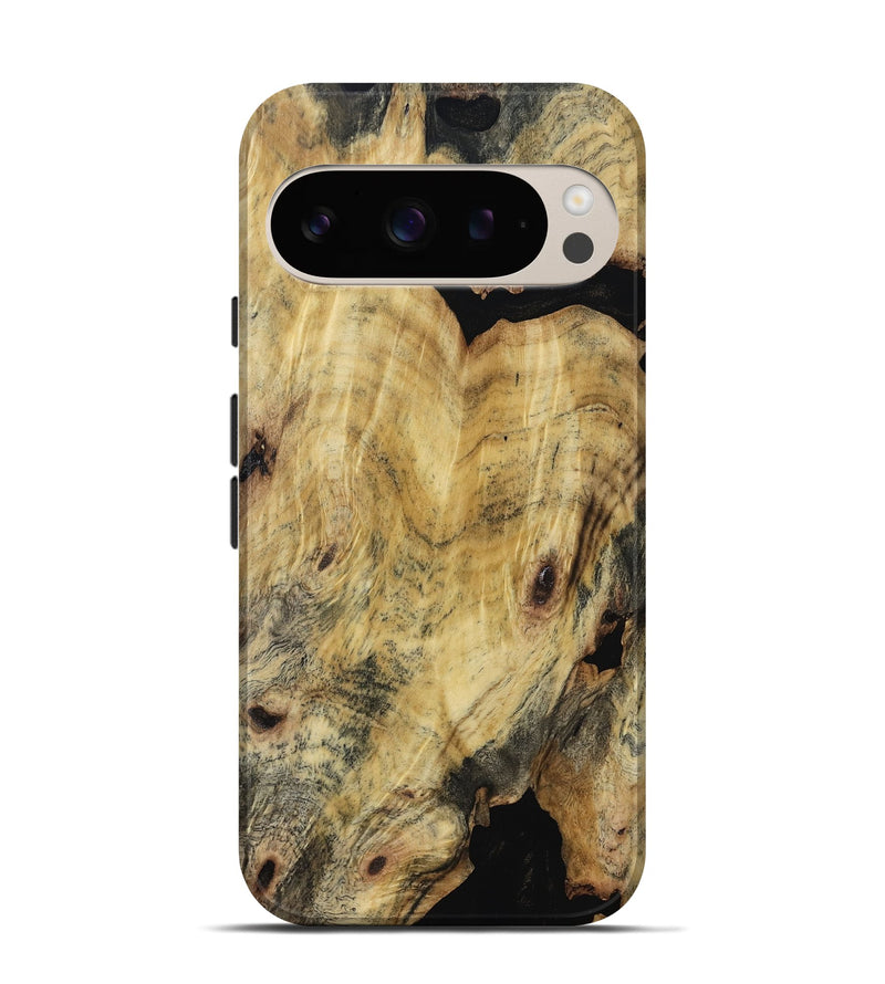 Pixel 9 Pro Wood Live Edge Phone Case - Thomas (Wood Burl, 817852)