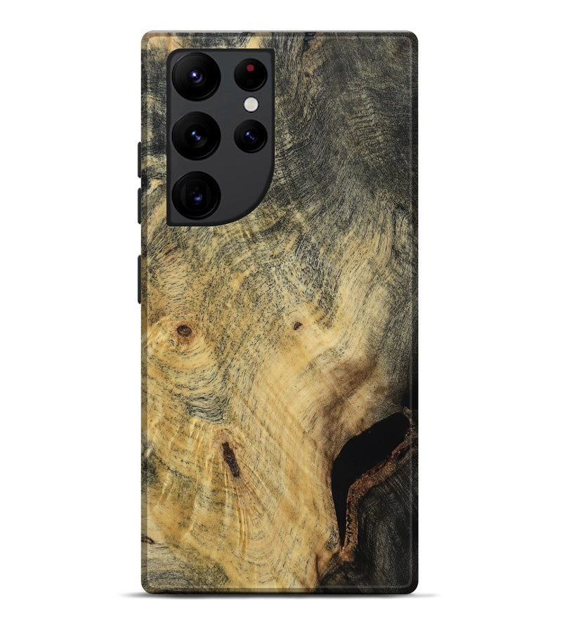 Galaxy S22 Ultra Wood Live Edge Phone Case - Kyaire (Wood Burl, 817855)