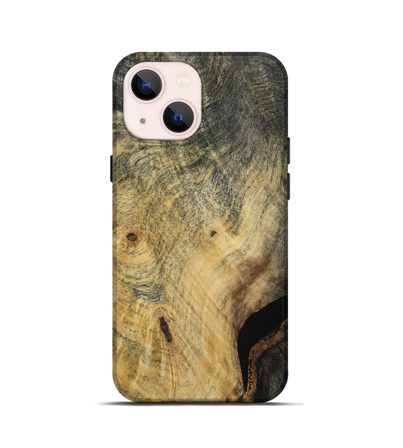 iPhone 13 mini Wood Live Edge Phone Case - Kyaire (Wood Burl, 817855)