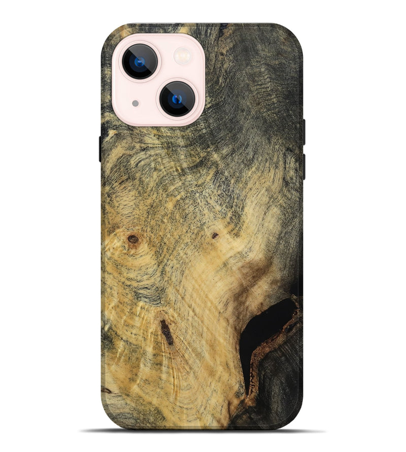 iPhone 14 Plus Wood Live Edge Phone Case - Kyaire (Wood Burl, 817855)