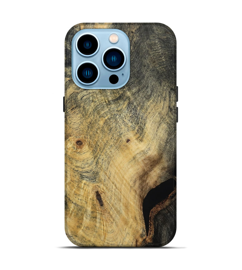 iPhone 14 Pro Wood Live Edge Phone Case - Kyaire (Wood Burl, 817855)