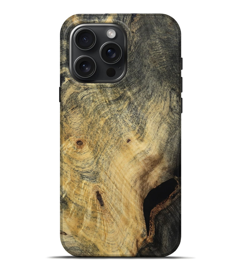 iPhone 16 Pro Max Wood Live Edge Phone Case - Kyaire (Wood Burl, 817855)