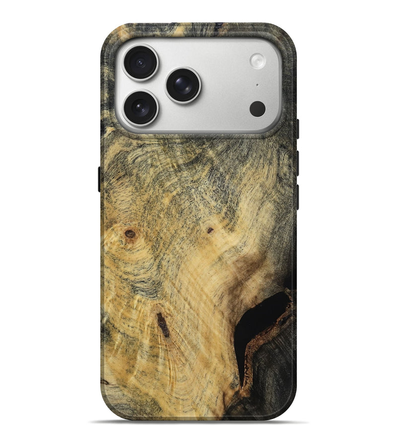 iPhone 17 Pro Max Wood Live Edge Phone Case - Kyaire (Wood Burl, 817855)
