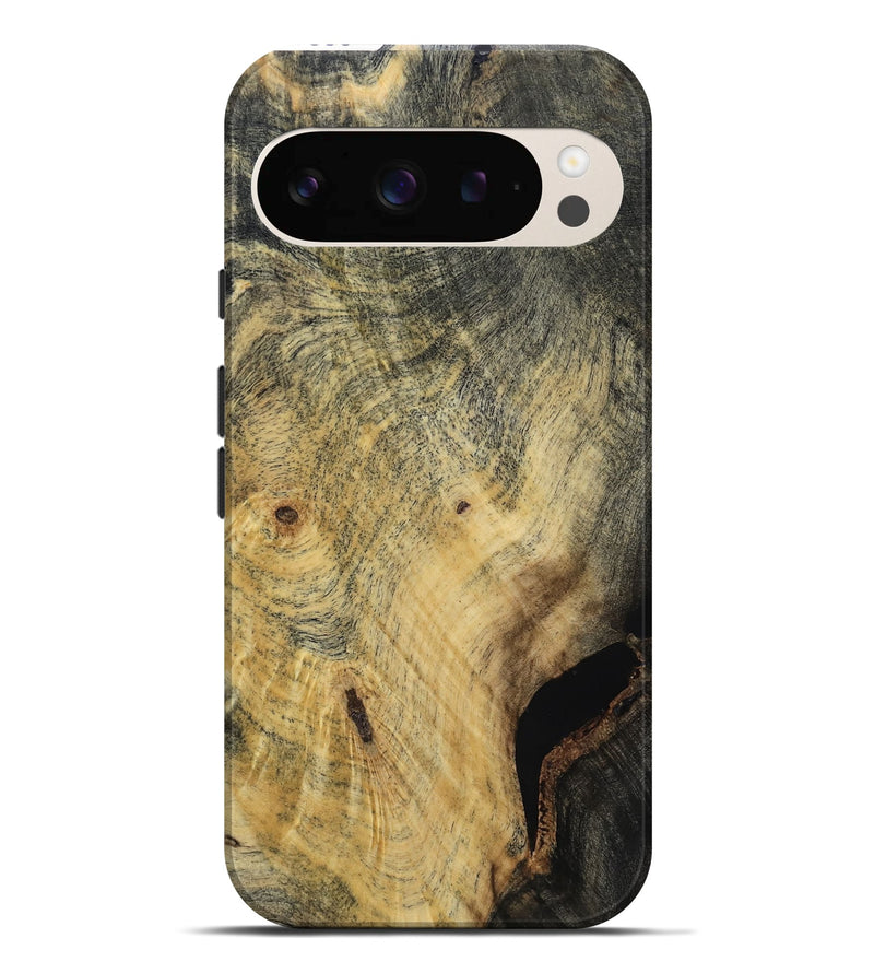 Pixel 9 Pro XL Wood Live Edge Phone Case - Kyaire (Wood Burl, 817855)