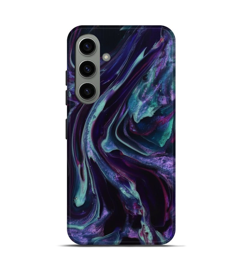 Galaxy S24 ResinArt Live Edge Phone Case - Ainhoa (Purple, 817856)