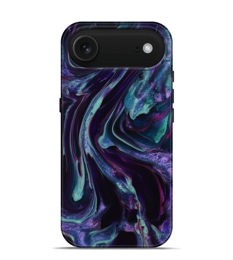 iPhone 17 Air ResinArt Live Edge Phone Case - Ainhoa (Purple, 817856)