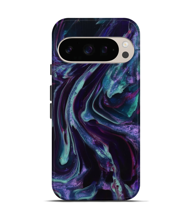 Pixel 10 ResinArt Live Edge Phone Case - Ainhoa (Purple, 817856)