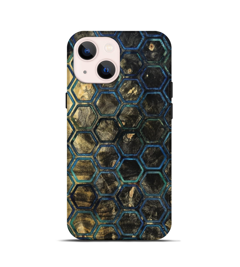 iPhone 13 mini Wood Live Edge Phone Case - Lesa (Pattern, 817857)