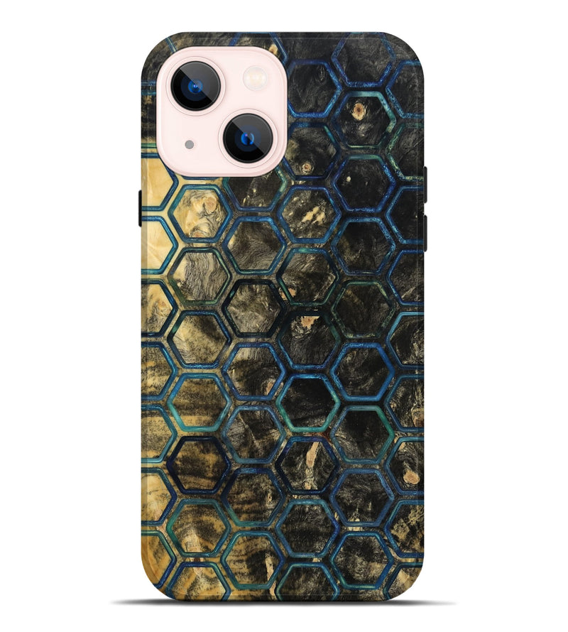 iPhone 14 Plus Wood Live Edge Phone Case - Lesa (Pattern, 817857)