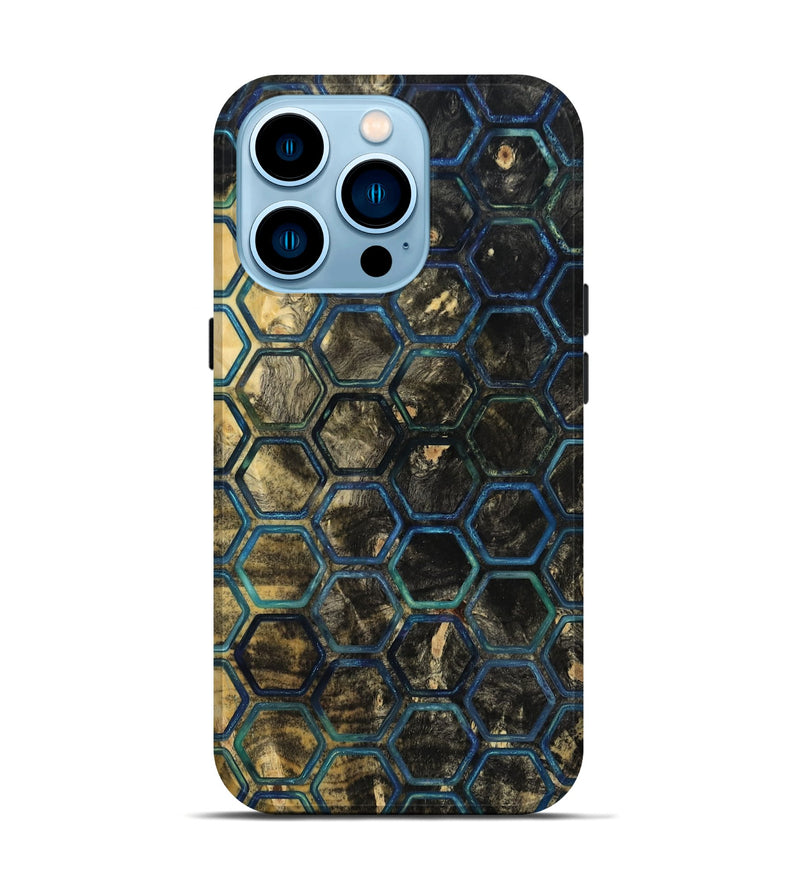 iPhone 14 Pro Wood Live Edge Phone Case - Lesa (Pattern, 817857)