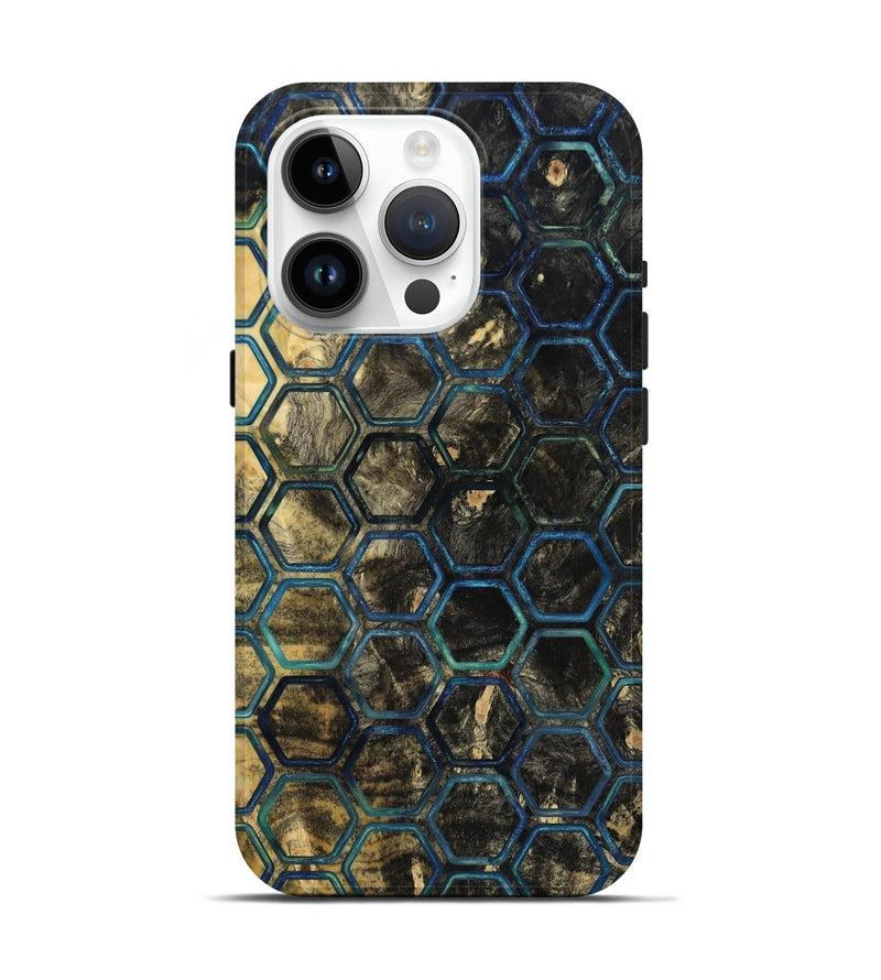 iPhone 15 Pro Wood Live Edge Phone Case - Lesa (Pattern, 817857)
