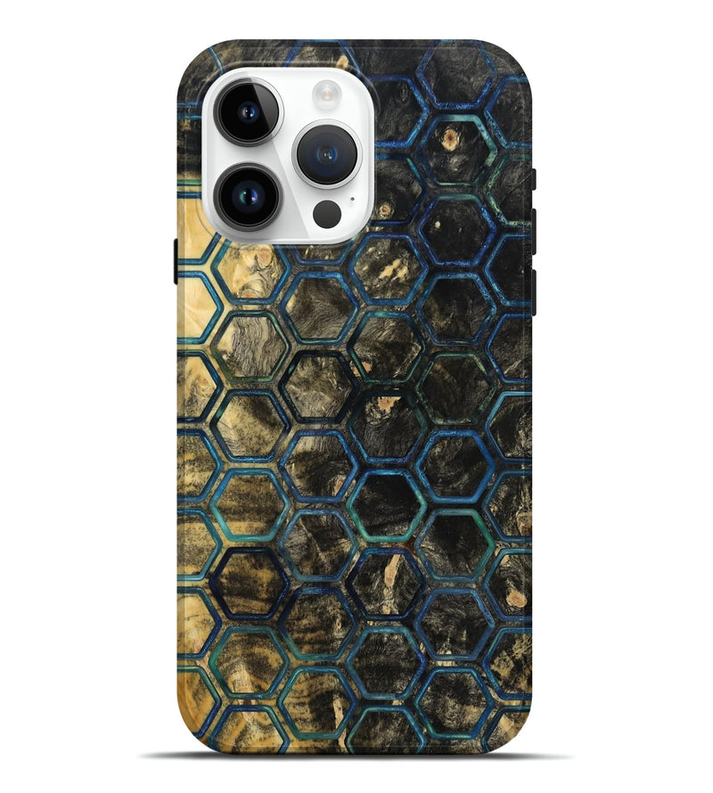 iPhone 15 Pro Max Wood Live Edge Phone Case - Lesa (Pattern, 817857)