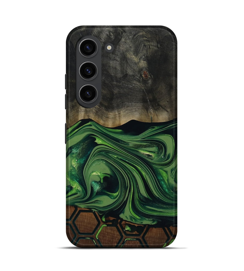 Galaxy S23 Wood Live Edge Phone Case - Nicky (Pattern, 817858)