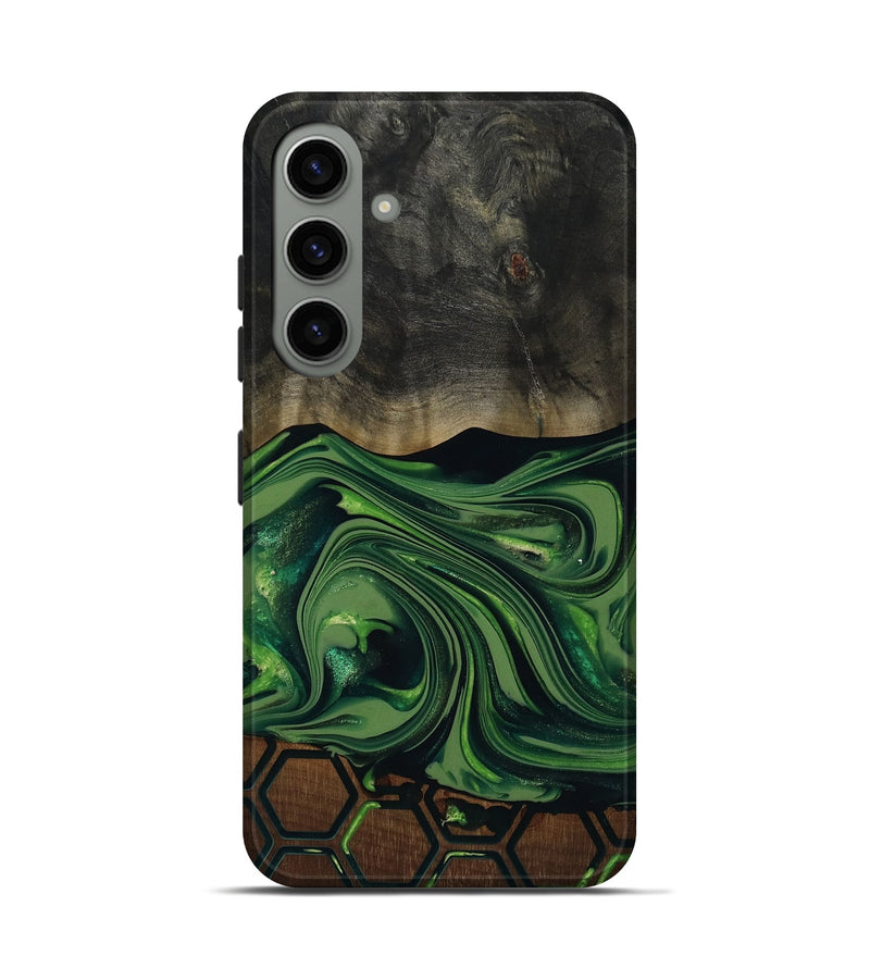 Galaxy S24 Wood Live Edge Phone Case - Nicky (Pattern, 817858)