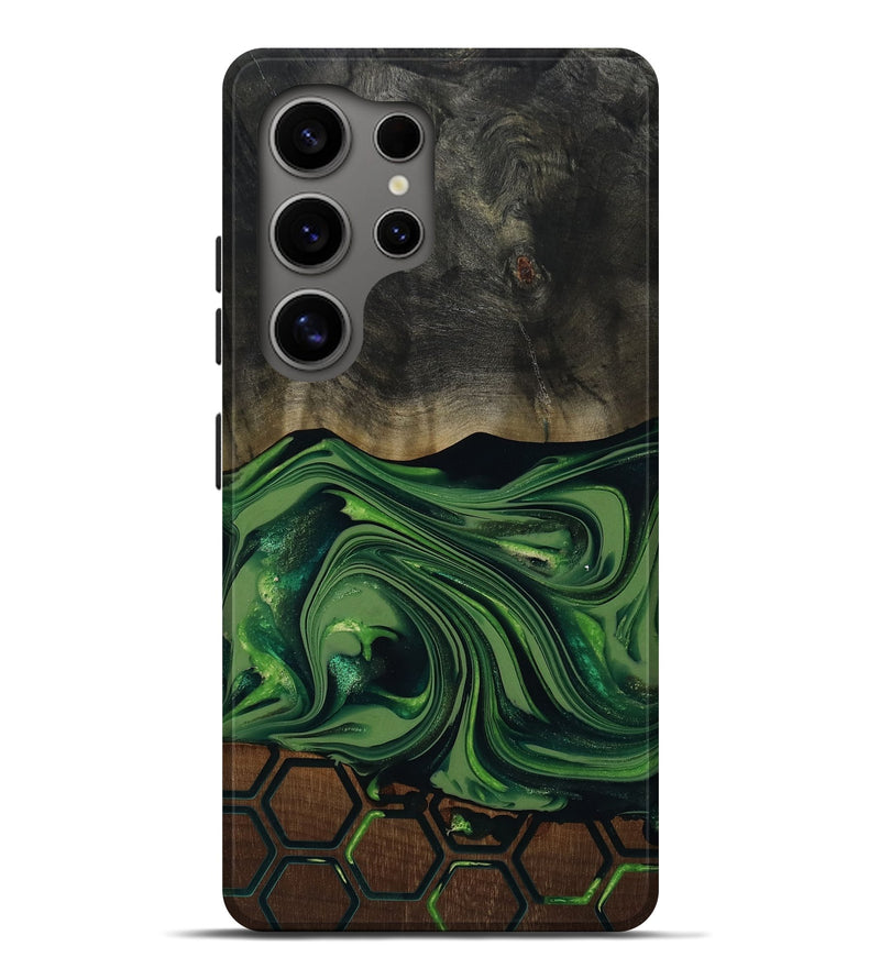 Galaxy S25 Ultra Wood Live Edge Phone Case - Nicky (Pattern, 817858)