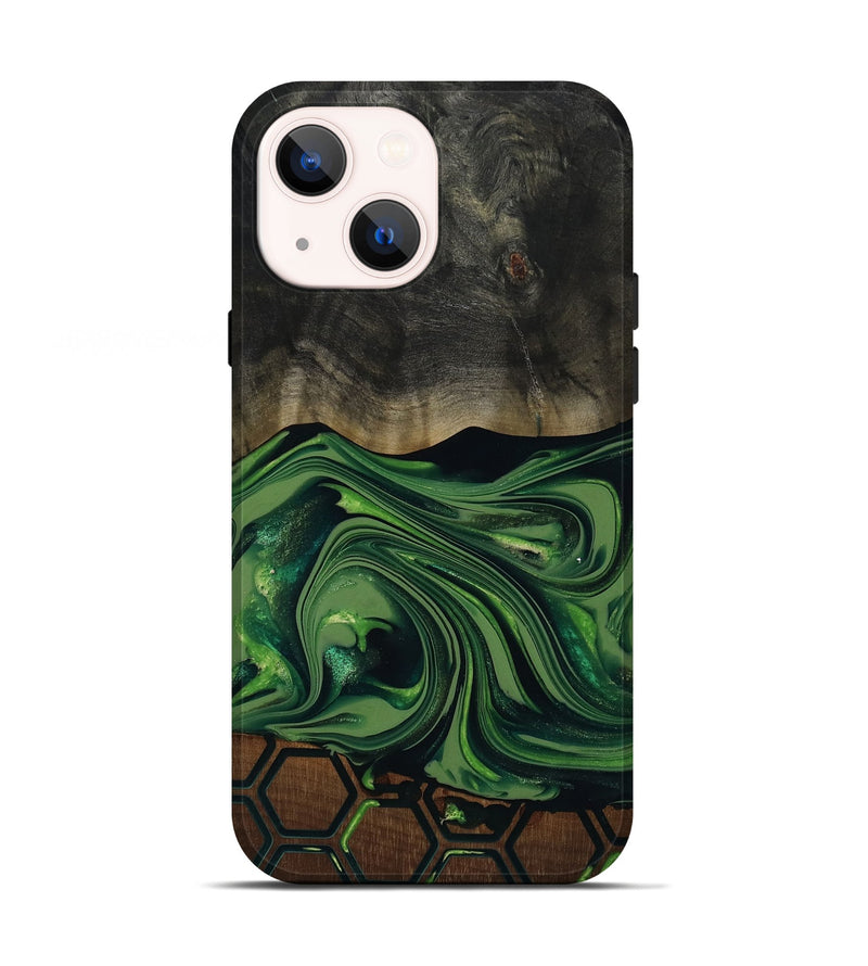iPhone 13 Wood Live Edge Phone Case - Nicky (Pattern, 817858)