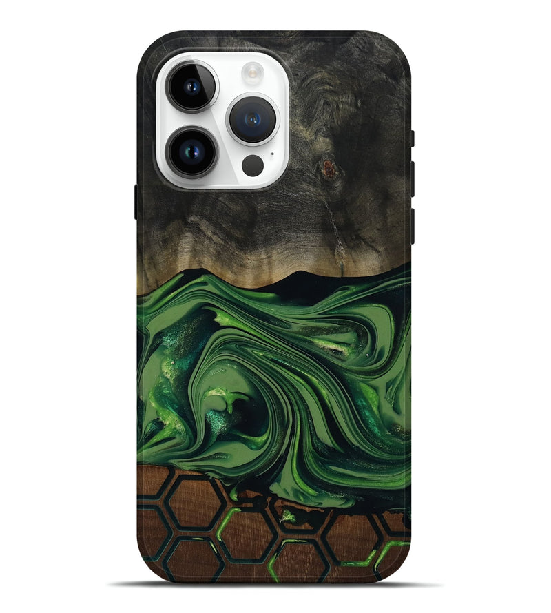 iPhone 15 Pro Max Wood Live Edge Phone Case - Nicky (Pattern, 817858)