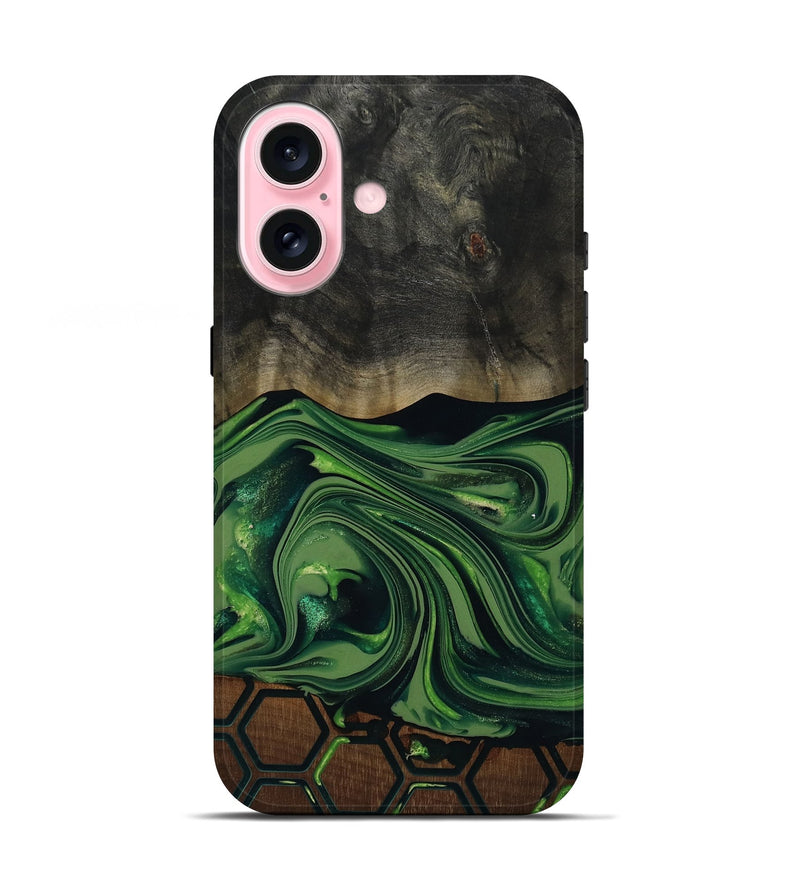 iPhone 17 Wood Live Edge Phone Case - Nicky (Pattern, 817858)